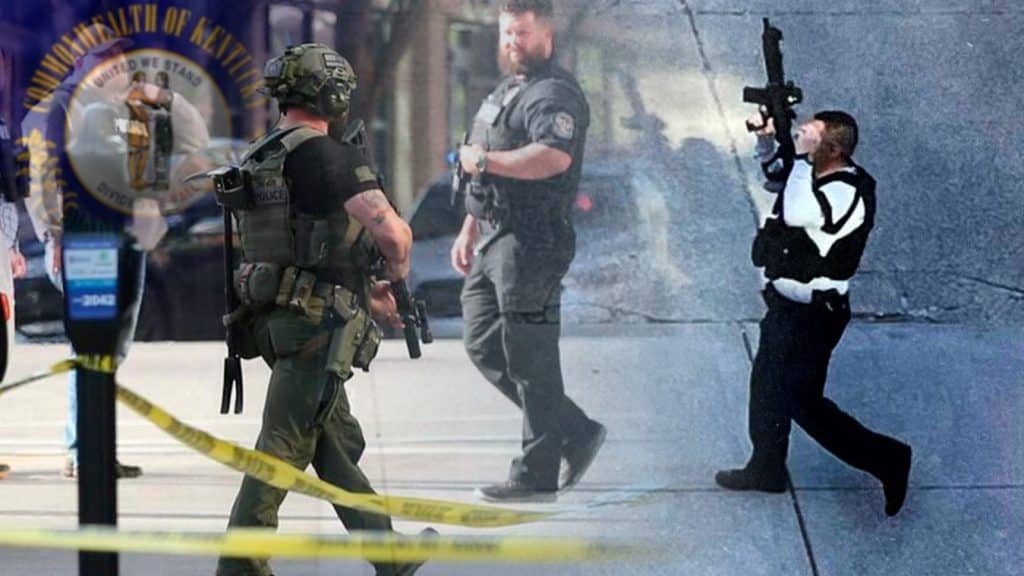 Bank shooting in Louisville, Kentucky, US