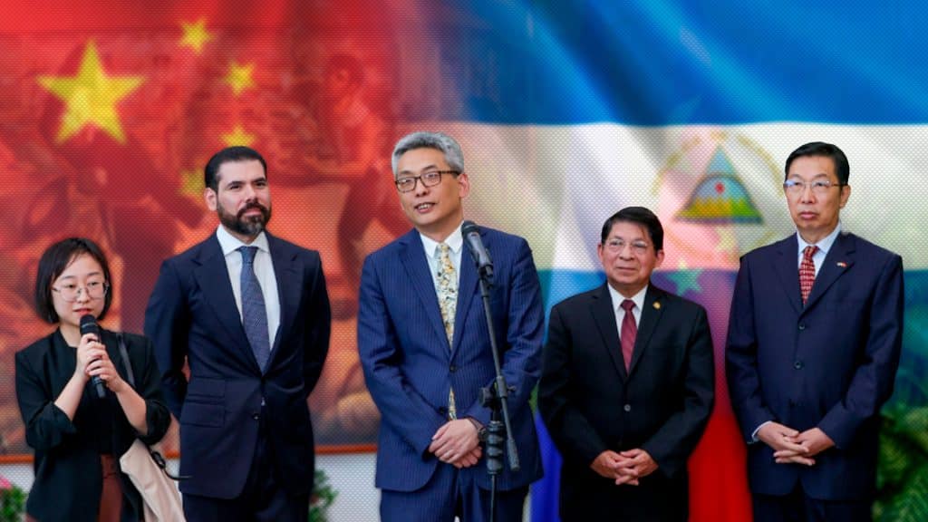 High representatives of China for Latin America and the Caribbean, hold a meeting in Nicaragua
