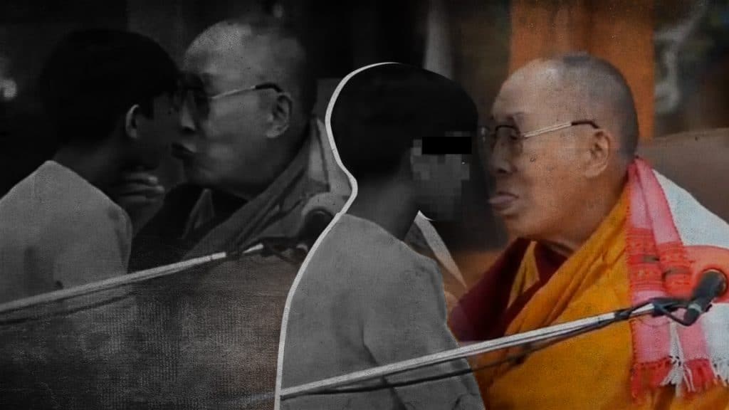 Dalai Lama: the controversial moment during a ceremony in India