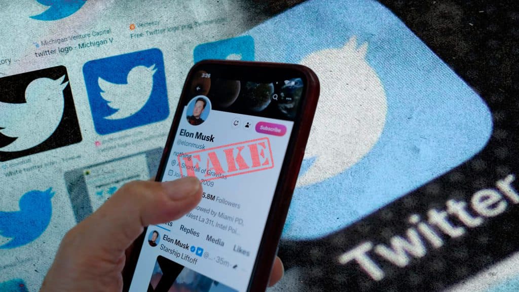 Twitter has now fake accounts after the deletion of the blue check mark