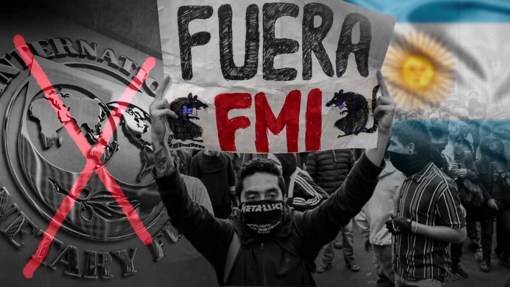 Sectores sociales de Argentina protagonizaron una intensa jornada de protestas contra el FMI