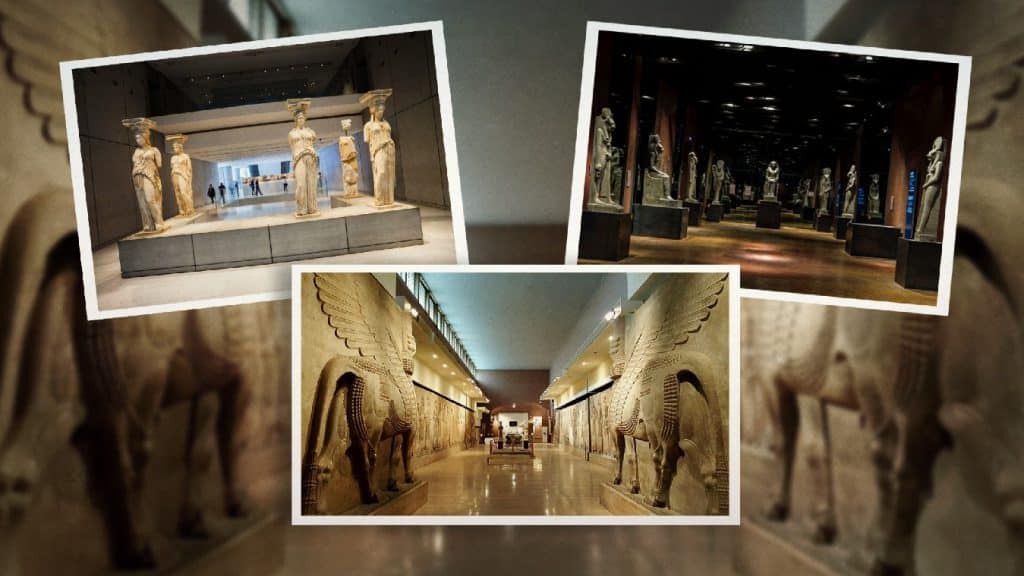 Museos de todo el mundo poseen piezas arqueológicas y de arte impresionantes.