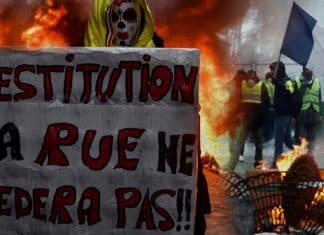 Escenas de lucha de clases en Europa