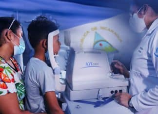 Nicaragua desarrolla amplia atención visual gratuita en el sistema de Salud Pública