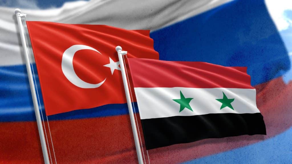 Al restablecerse las relaciones entre Siria y Turquía, se unirían con Rusia e Irán, en un solo bloque.