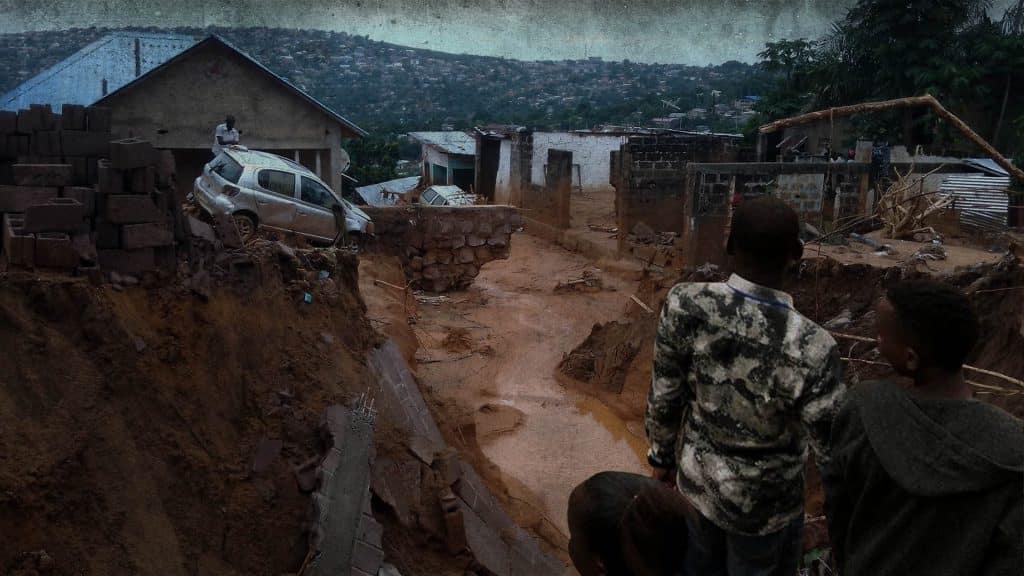 Las fuertes lluvias e inundaciones han dejado como saldo 5 mil evacuados y 500 fallecidos en El Congo