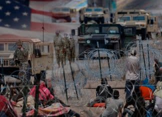 Estados Unidos militariza frontera sur para disuadir a miles de migrantes