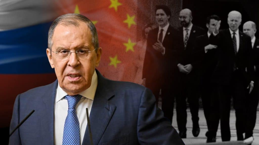El jefe de la diplomacia rusa, Serguéi Lavrov, denunció a la Cumbre del G7 de querer contener a Rusia y China