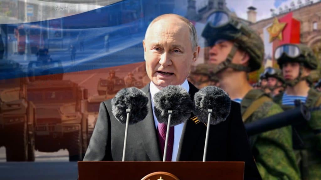 En el Día de la Victoria, el presidente, Vladímir Putin, aseguró que derrotarán una vez más la guerra contra Rusia