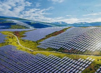 China construye una potente Central de Energía Hidrosolar