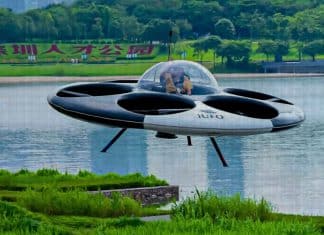 Compañía tecnológica de China crea un platillo volador futurista
