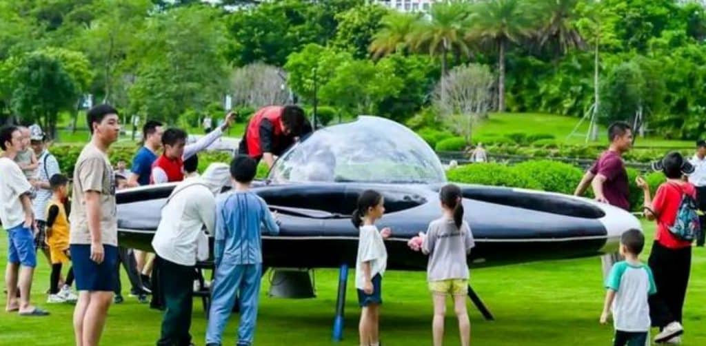 La creación del platillo volador llevó tres años de investigaciones. Foto: Shenzhen UFO Flying Saucer Technology