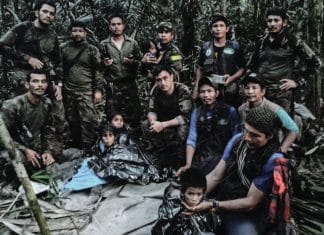 Así sobrevivieron 40 días en la espesa selva amazónica de Colombia cuatro niños indígenas