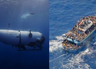 Naufragio de migrantes vs 5 millonarios en el sumergible Titán ¿Cuál es la diferencia en su rescate?