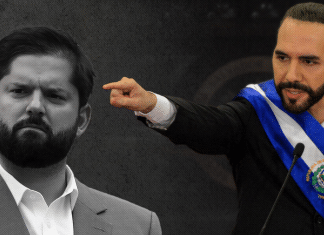 Bukele: Boric carece de sentido común