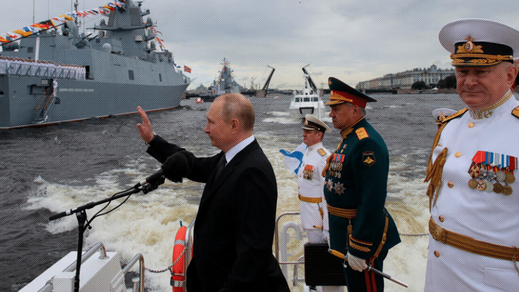 En el Día de la Marina, Vladímir Putin destacó el fortalecimiento de la flota de Rusia