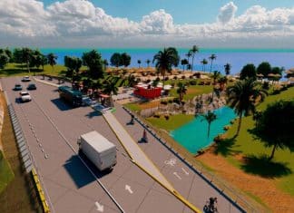 The Coastal Highway to be built in Nicaragua will cross the Pacific Coast