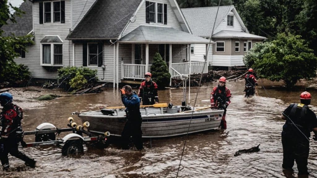 Las tormentas severas han causado fuertes inundaciones en varias zonas de Estados Unidos.