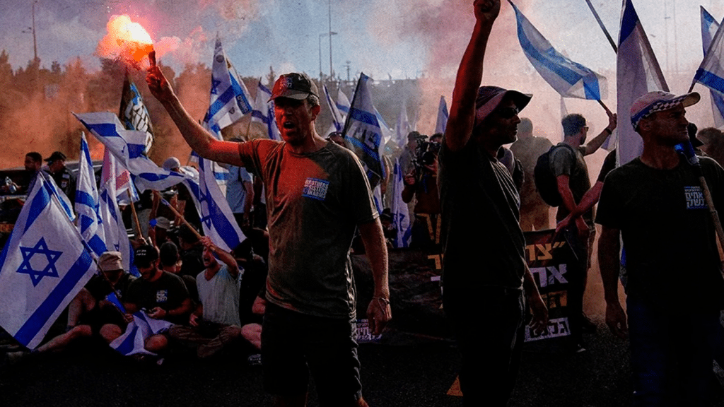 En Israel, los manifestantes continúan presionando al gobierno de Netanyahu, para frenar la reforma judicial
