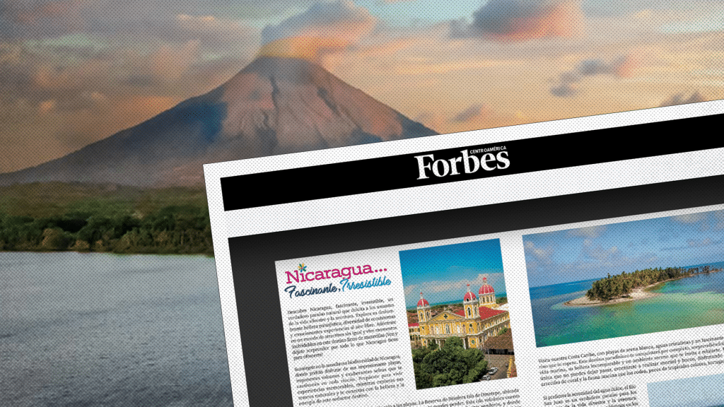 La revista internacional Forbes invita a los turistas a sumergirse en la asombrosa biodiversidad de Nicaragua.