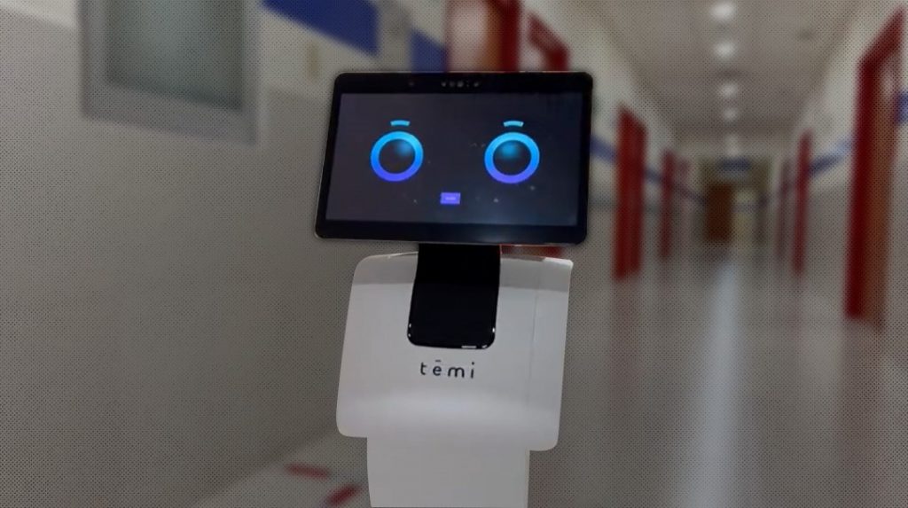Temi es el primer robot de asistencia médica en Nicaragua y trabaja en el Hospital Militar Escuela “Dr. Alejandro Dávila Bolaños”.