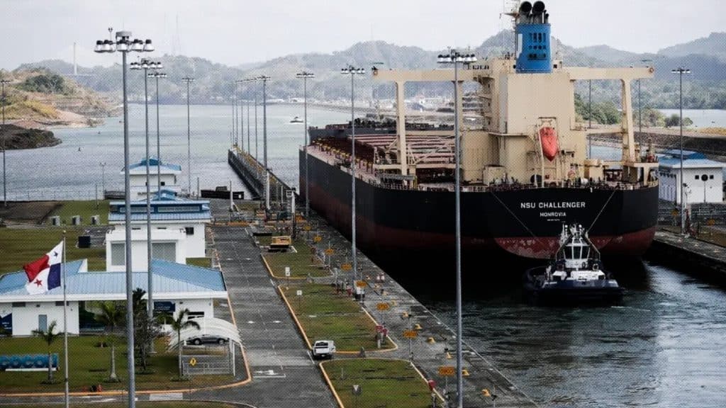 El Canal de Panamá representa el 6 % del comercio marítimo a nivel mundial, y se encuentra con poca agua.