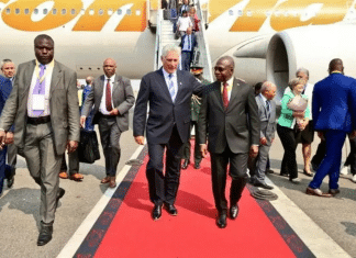 Cuba inicia gira por África previo a su primera participación en la Cumbre del BRICS