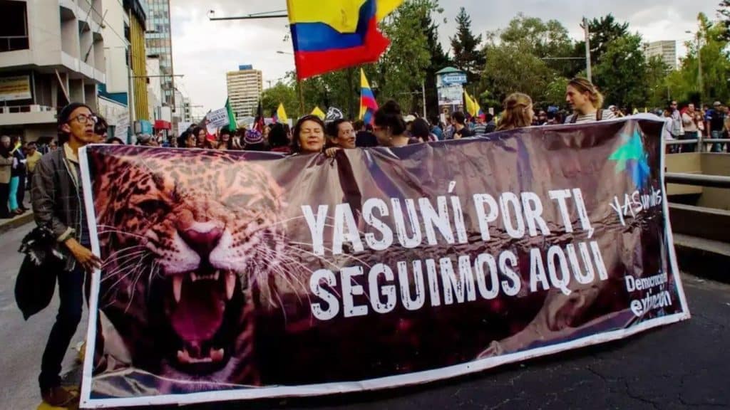 Los resultados de la consulta popular sobre dos importantes reservas naturales del Ecuador, rechazan la explotación de petróleo y el extractivismo.
