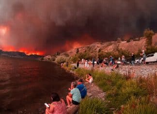 Canadá evacua 35 mil ciudadanos por incendios forestales en Columbia Británica