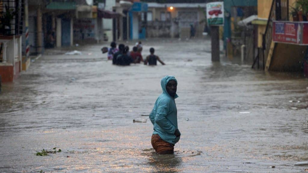 En República Dominicana se ha evacuado a más de 300 personas debido a las lluvias que ha dejado Franklin.
