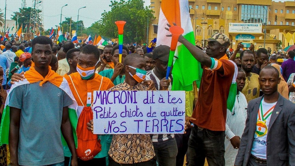 Determinación en las Calles de Níger, exigen retiro de tropas francesas.
