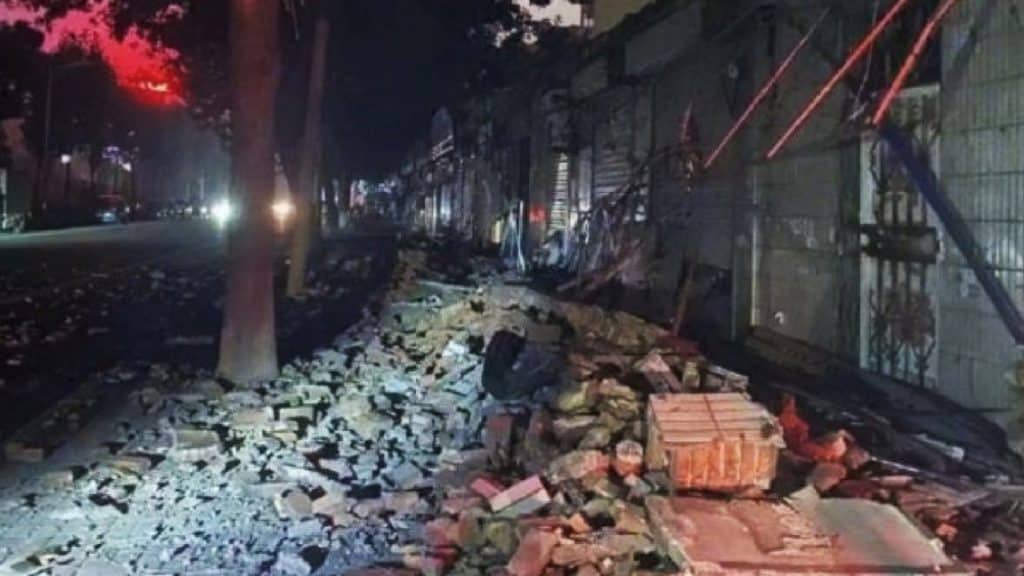 El terremoto en China, generó alerta en el país asiático, ante el derrumbe de distintas edificaciones.