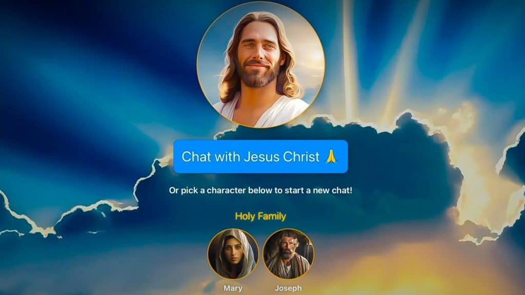 A través de Inteligencia Artificial crean aplicación para conversar con Jesús.