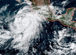 Esta es la trayectoria del huracán “Hilary”