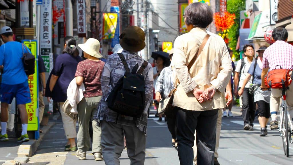 Japan: More than 12 million citizens are over 80 years old