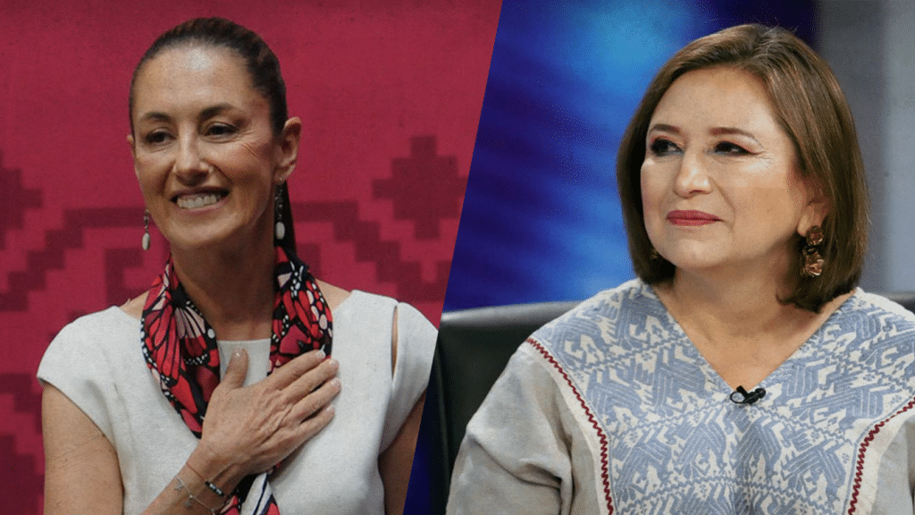 Sheinbaum y Gálvez, las dos candidatas a la presidencia de México