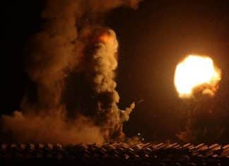 Israel bombs Gaza by land, sea and air