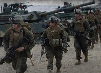 The United States will carry out military intervention against Palestine