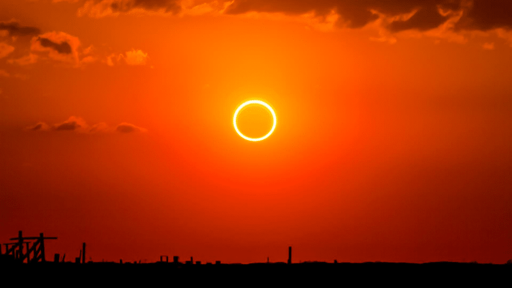 Eclipse solar anular: Un 'Anillo de Fuego' pintó el cielo en diversas regiones del planeta