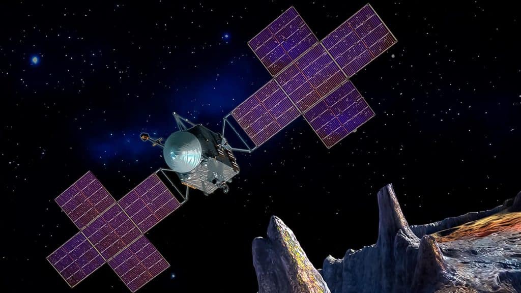 NASA inicia su misión hacia el asteroide Psyche a 3,600 millones de kilómetros