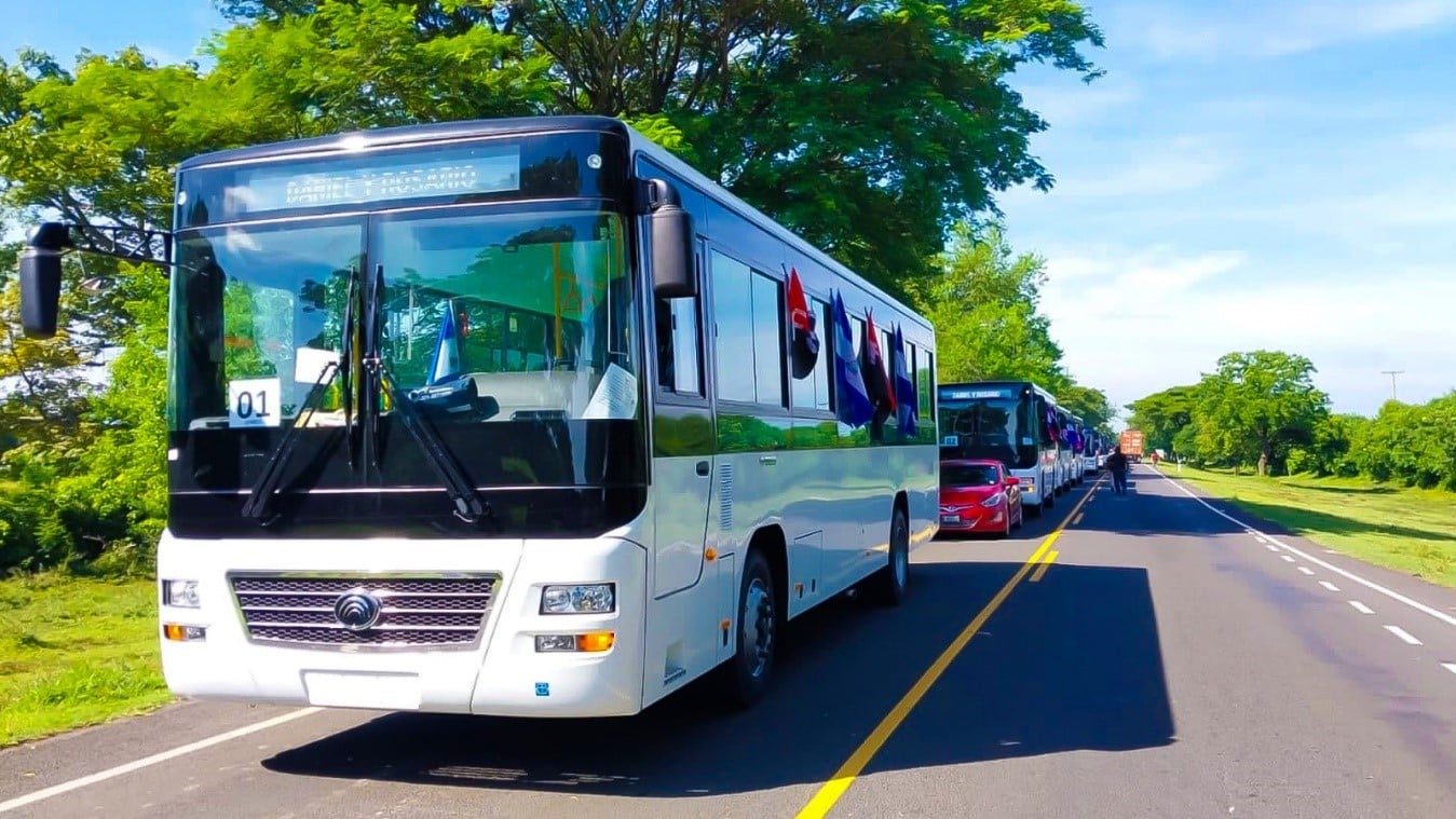 Nicaragua strengthens modernization of public transportation with