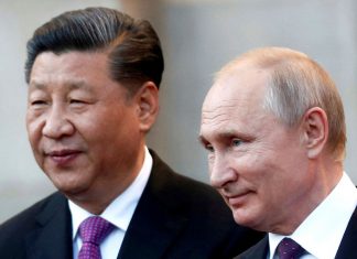 Putin llega a China para reunirse con Xi Jinping