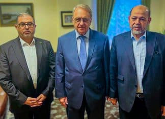 Rusia sostiene encuentro con el Movimiento de Resistencia Islámico Palestino “Hamás”