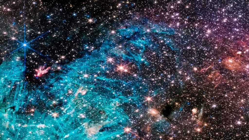 James Webb capta detalles únicos del centro galáctico de la Vía Láctea.