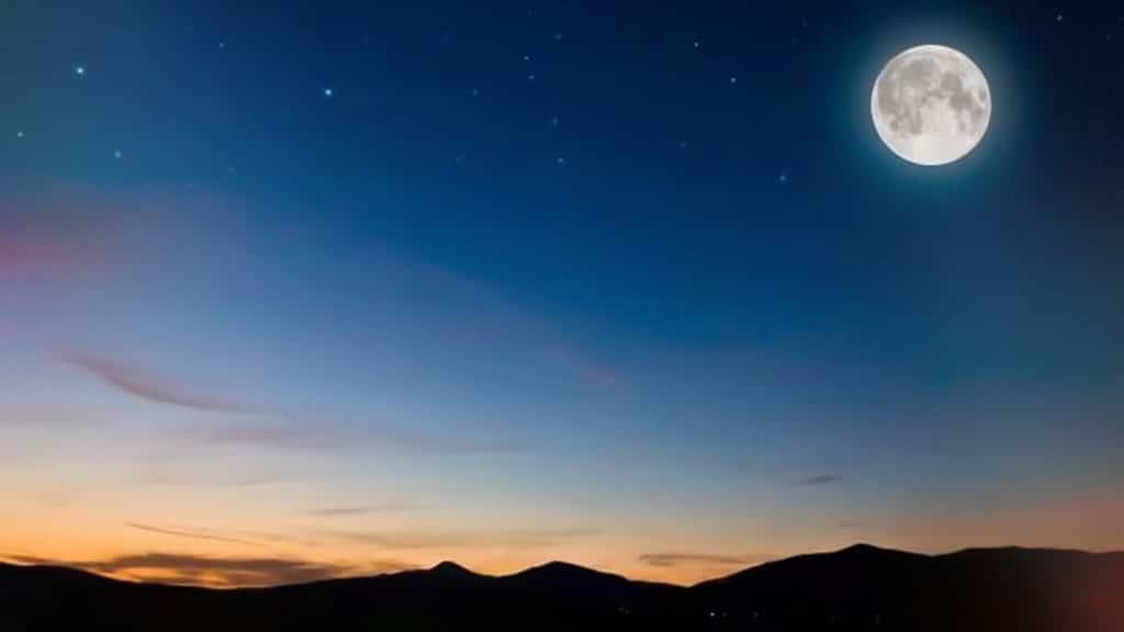 La luna de castor supera una iluminación del 99 % durante dos días.