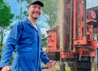 MrBeast, el youtuber viral que construye pozos de agua en África