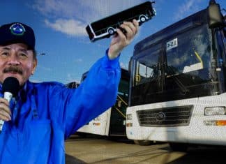 Nicaragua refuerza transporte público con nueva flota de 250 autobuses chinos