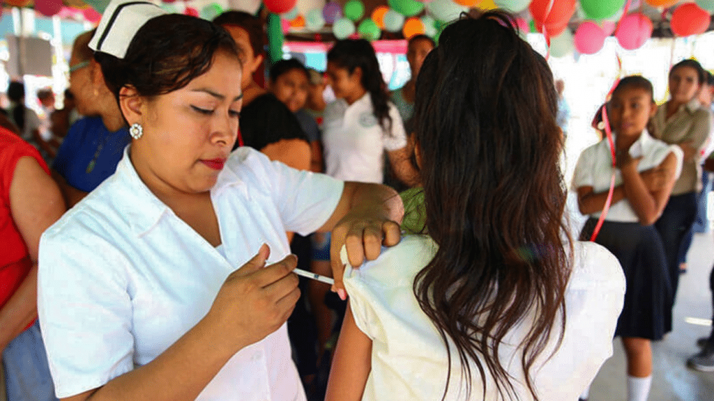 Nicaragua se une a la lucha contra el VPH y el cáncer cervicouterino con jornada nacional de vacunación.