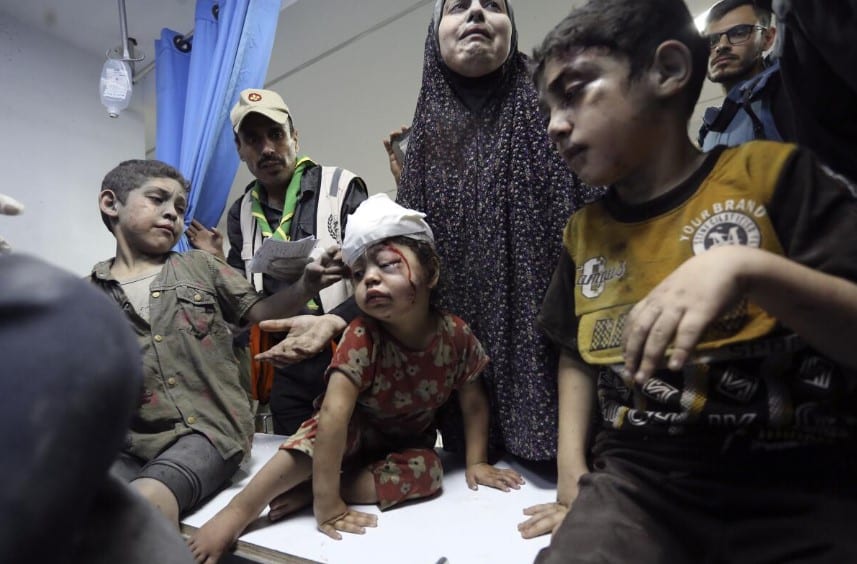 Cerca de 4 mil niños han muerto producto de los bombardeos israelíes en Gaza. Foto: AP