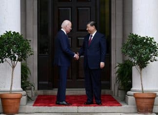 Xi Jinping and Joe Biden meet in the United States